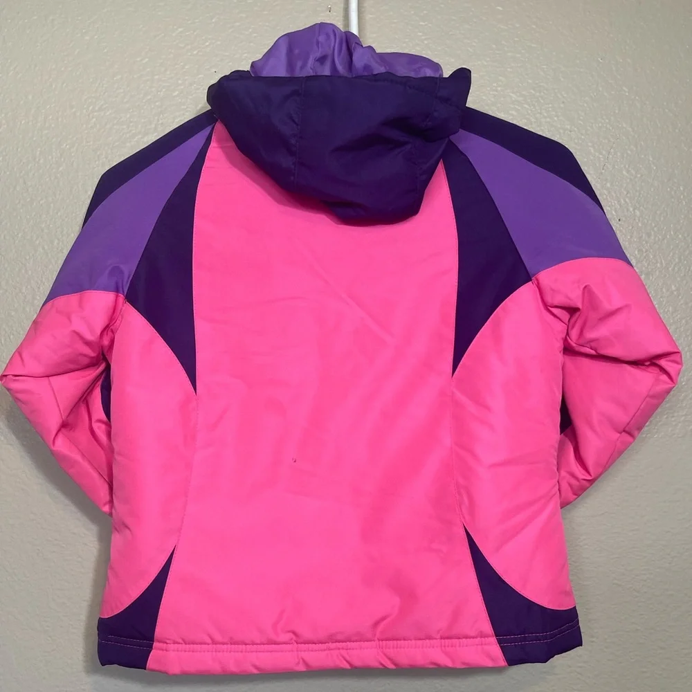Champion Kids Vibrant Pink and Purple Puffer Jacket